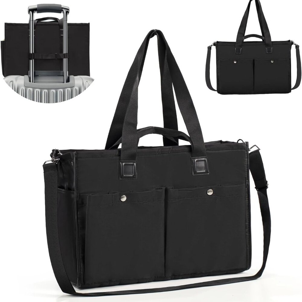 Trendy 29l Cow Print Tote Bag For Women - Stylish Embroidery Handbag